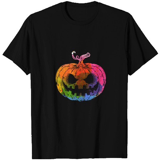 Vintage Jack-O'-Lantern T Shirts Retro Halloween Pump