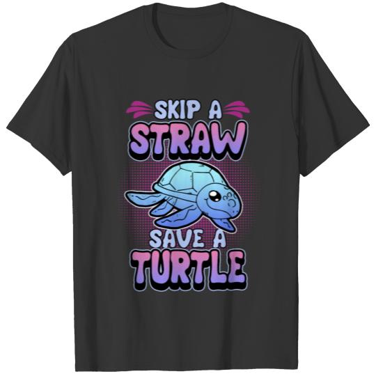 Turtle Ocean Animal Reptile Water Slow T-shirt
