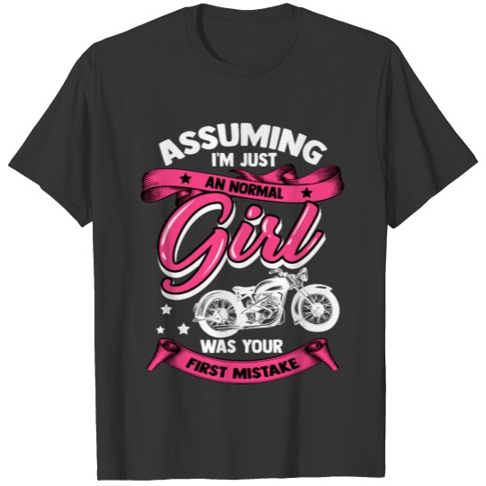 Motorcycle Girls Club Biker Cross Machine Enduro T Shirts