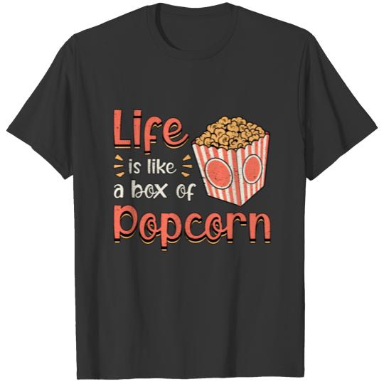 Popcorn Day Cinema Snack Movie Pop Film Gift Idea T Shirts