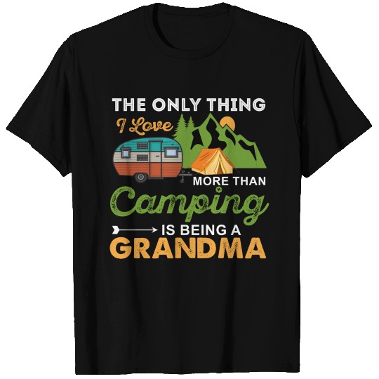 Im A Camping Grandma T Shirts