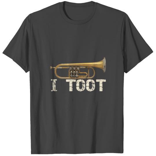 Funny Trumpet T Shirts T Shirts I Toot Band Player