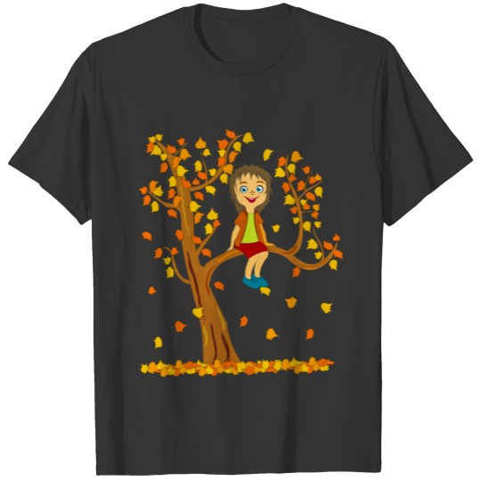 35 AUTUMN TREE CHILD N. T-shirt