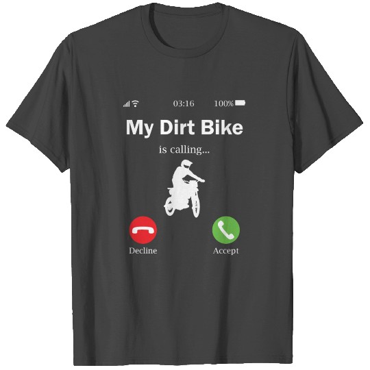 Dirt Bike Dirtbike Motorcycle Dirtbikes Dirtbiker T Shirts