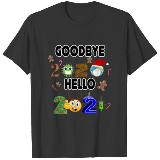 goodbye 2020 hello 2021 T-shirt