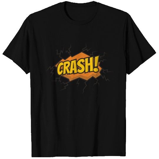 Crash Comic Sound Effect T Shirts