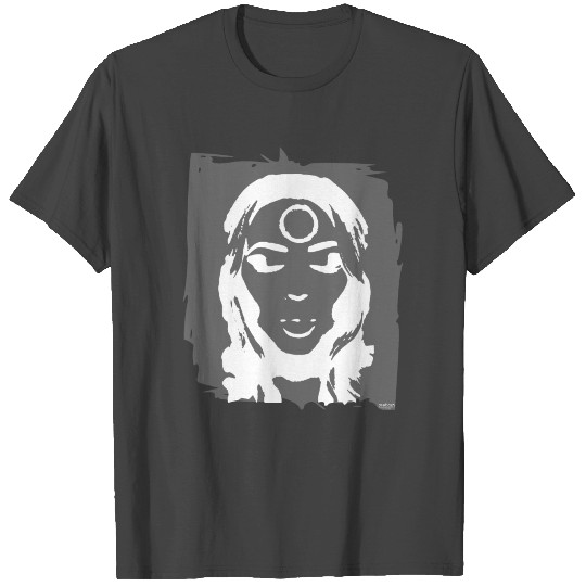 2reborn mystic fantasy women frau spirit mind grey T Shirts