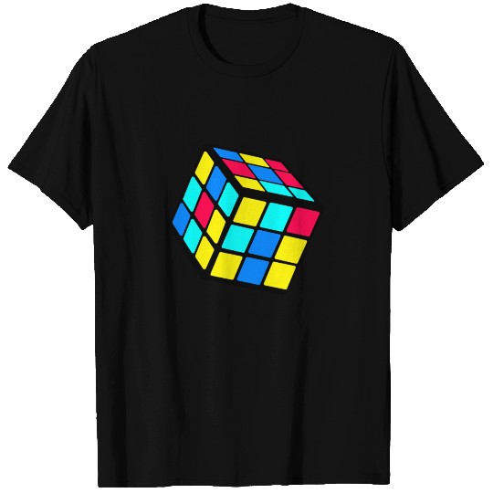 90s 80 Trendy Nostalgia Cube T Shirts