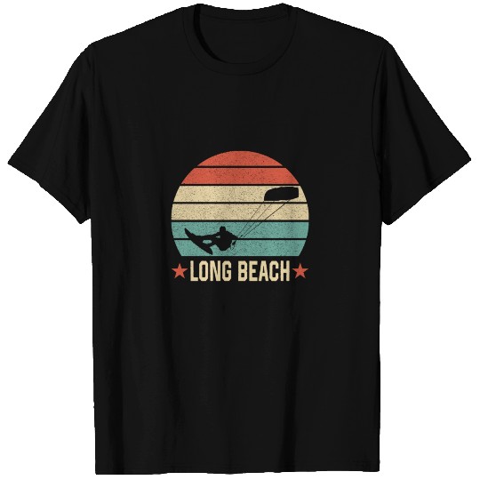 Long Beach Kitesurfing Kiteboarding T Shirts