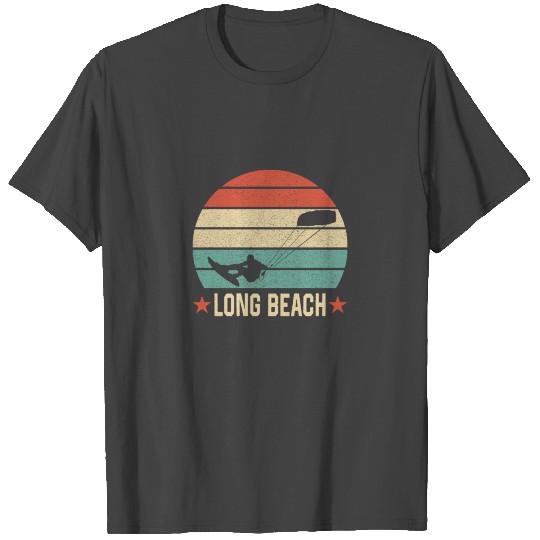 Long Beach Kitesurfing Kiteboarding T Shirts