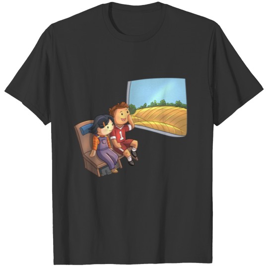 Train Farmland T-shirt