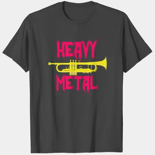 Heavy Metal Music Stand For Metal French Fries T Shirts