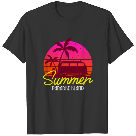 Summer Paradise Island T-shirt