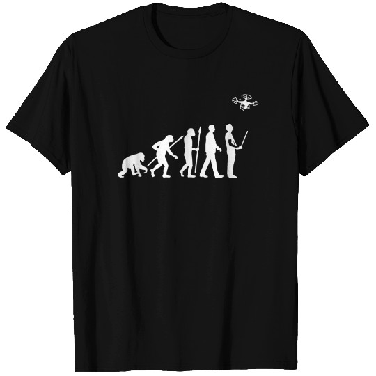 Quadcopter Funny Drone Fpv Evolution T Shirts