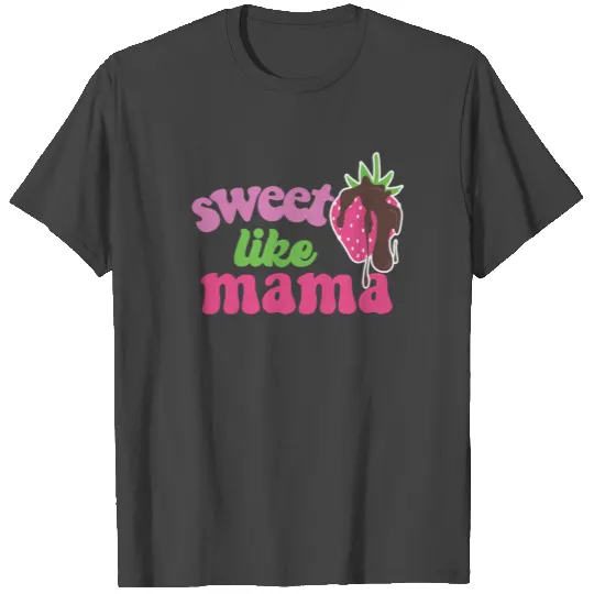 Strawberries mom daughter T Shirts