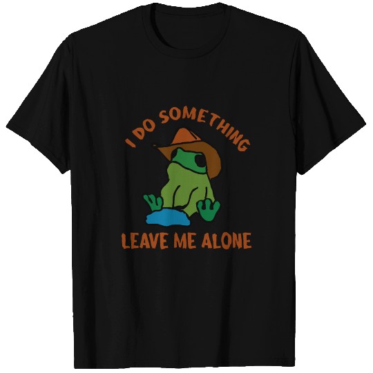 frog with cowboy hat do something T Shirts