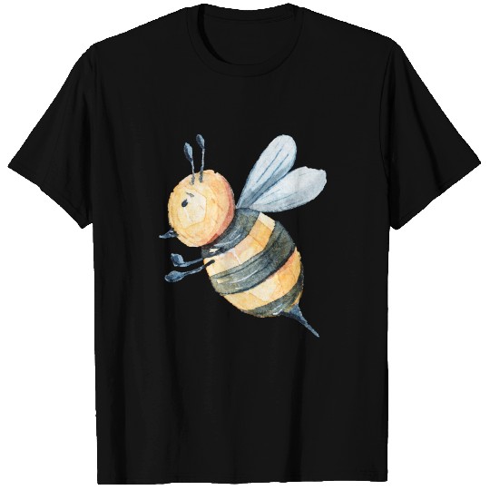Watercolor Bumblebee T Shirts