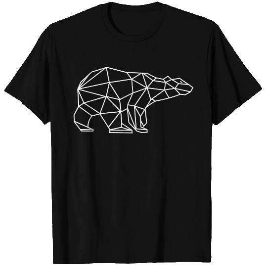 Polar Bear Geometry T Shirts