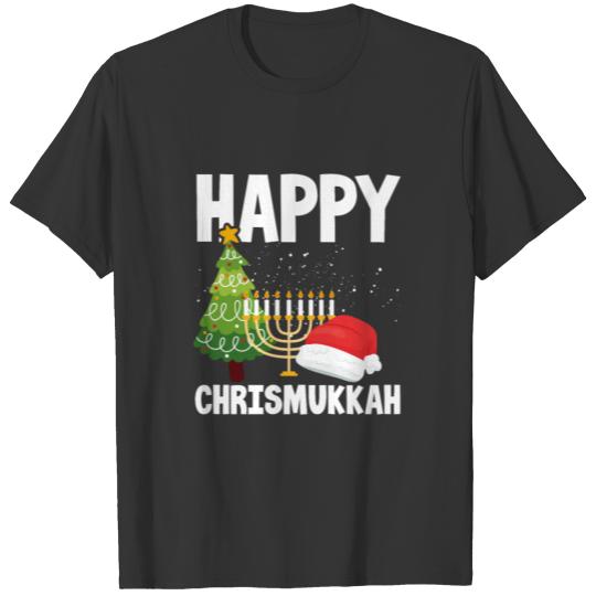 Happy Chrismukkah Christmas And Hanukkah Religion T-shirt