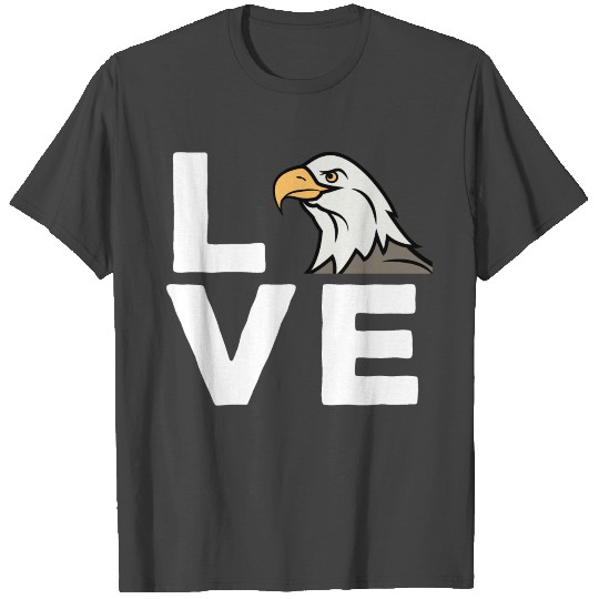 Love Bald Eagle Cute Eagle Lovers T Shirts