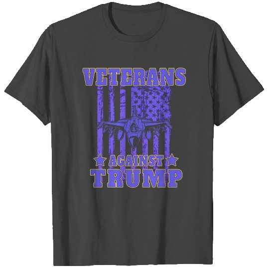 Veterans against Trump Antitrump usa resist T Shirts
