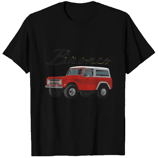 Ford Bronco - vintage red T Shirts