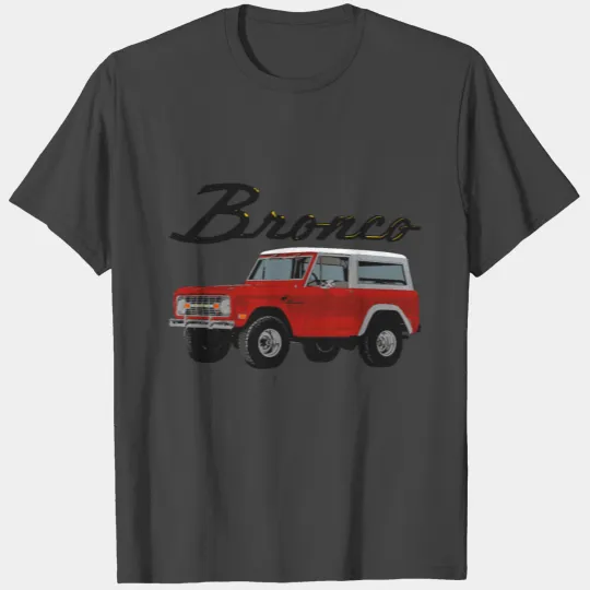 Ford Bronco - vintage red T Shirts