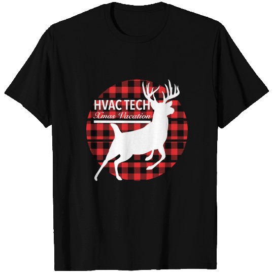 Hvac Tech Xmas Vacation Flannel T Shirts