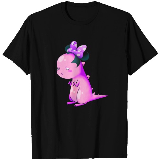 Cute dino boba T Shirts