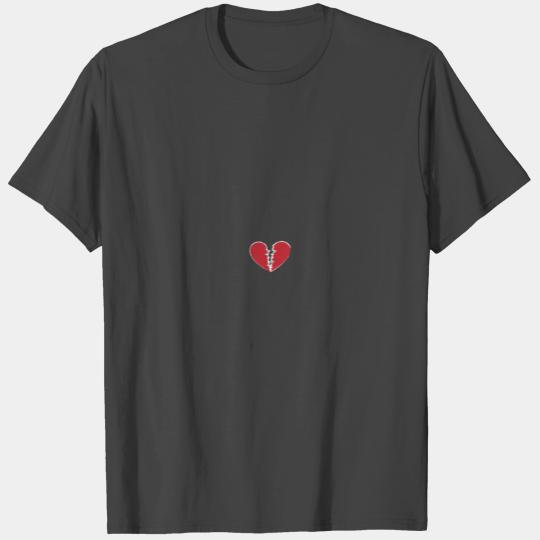 Broken Heart Love Sad Break Up Valentines Day Divo T Shirts