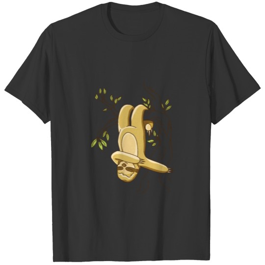 Hanging sloth T-shirt