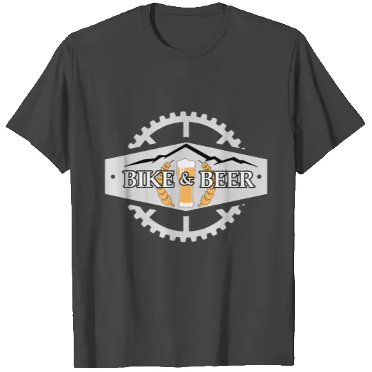 Bike for Beer Cycling T Shirts