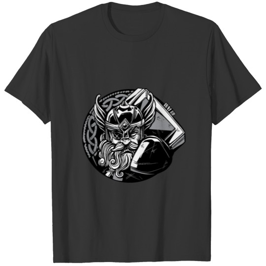 viking hammer T-shirt