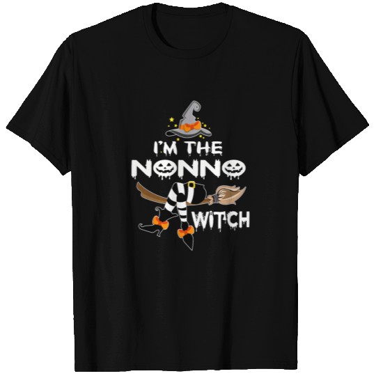 Grandma T Shirts I'M The Nonno Witch Halloween
