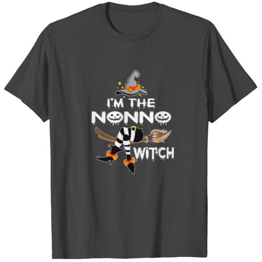 Grandma T Shirts I'M The Nonno Witch Halloween