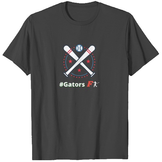 baiseball gators florida T Shirts