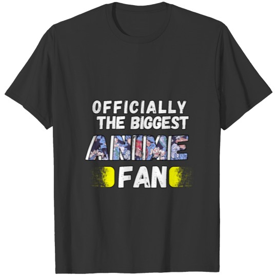 Biggest Anime Fan Senpai Otaku Manga Cosplay T-shirt