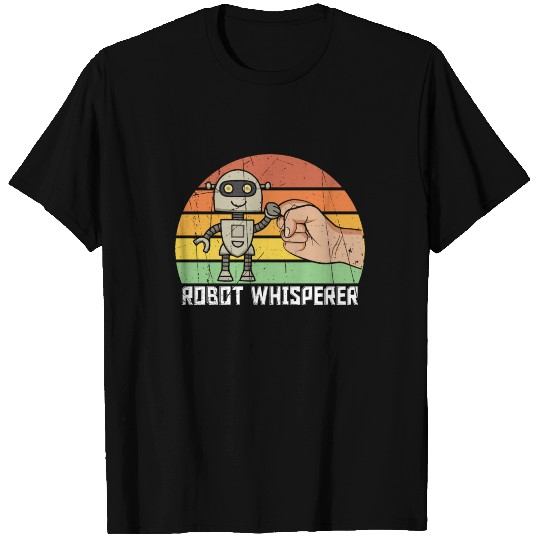 Robot Whisperer Robotisc Engeneering T Shirts