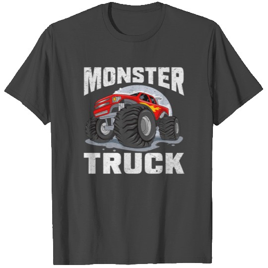 Monster Trucks Truck lover Birthday gift idea boys T Shirts