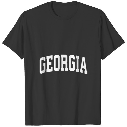 Georgia Crewneck Sports College Style State Gifts T Shirts