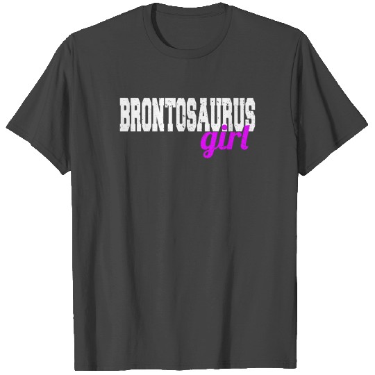 Brontosaurus girl T Shirts