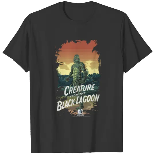 Universal Monsters Creature From The Black Lagoon T Shirts