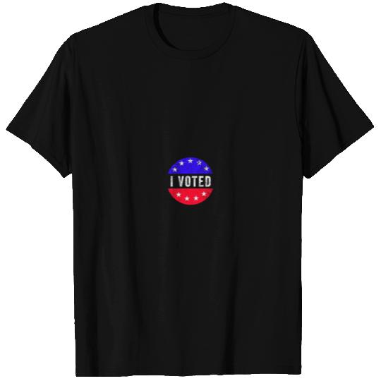 I Voted Button 2020 Election Day Voters Voting Vin T Shirts