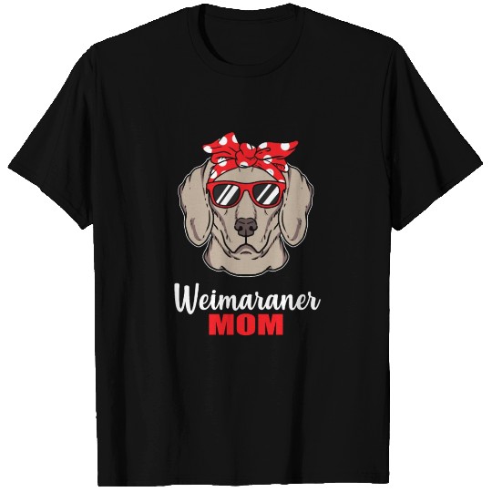 Cool Weimaraner Dog Mom Dog Lover Gift T Shirts