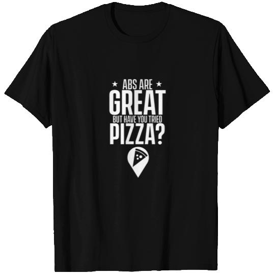 Abs And Pizza Training Sixpack Sit Postal Service Gym T Shirts