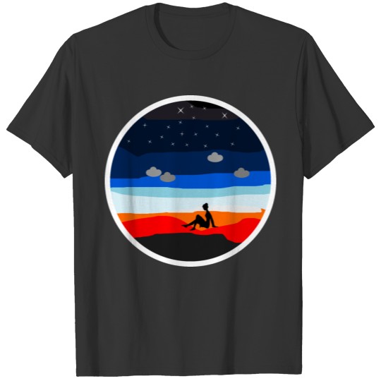 starry night abstract T Shirts