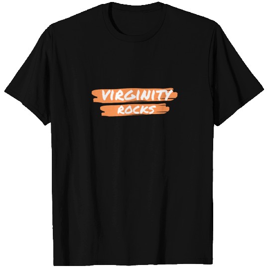 Virginity rocks T Shirts