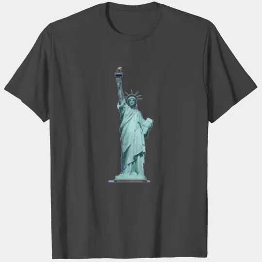 lady liberty Free T Shirts