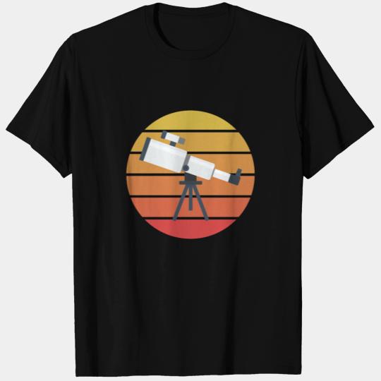 Retro Telescope Explorer Astronomy Science Kid T Shirts