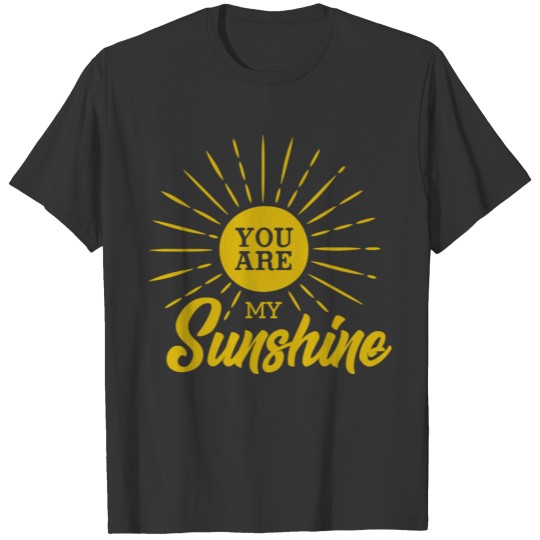 Sun Typography T Shirts